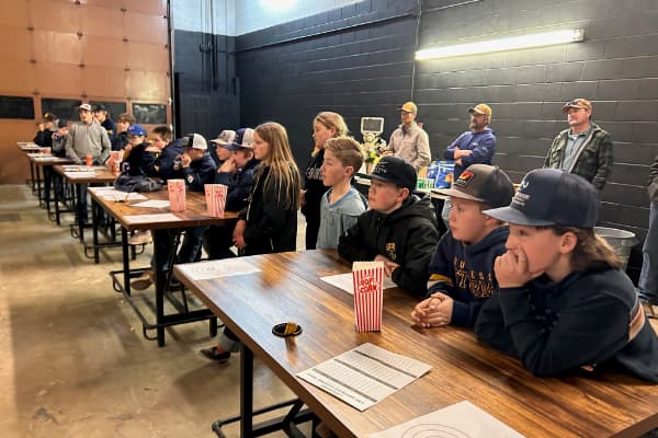 Group of people enjoying an event